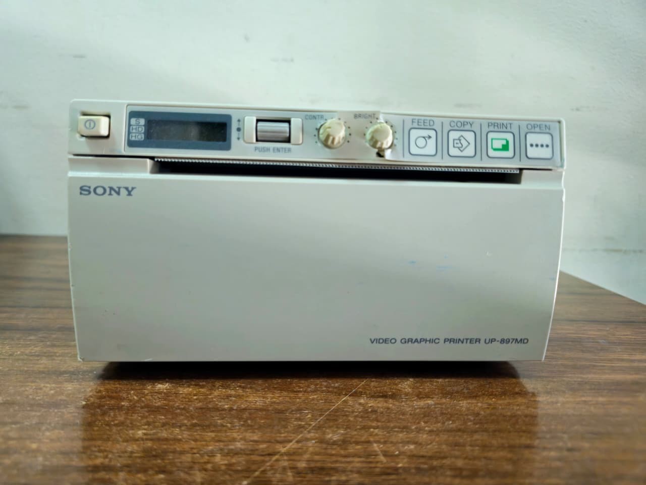 Sony UP-897MD Video Graphic Printer A6 Monochrome Thermal Ultrasound Printer - T