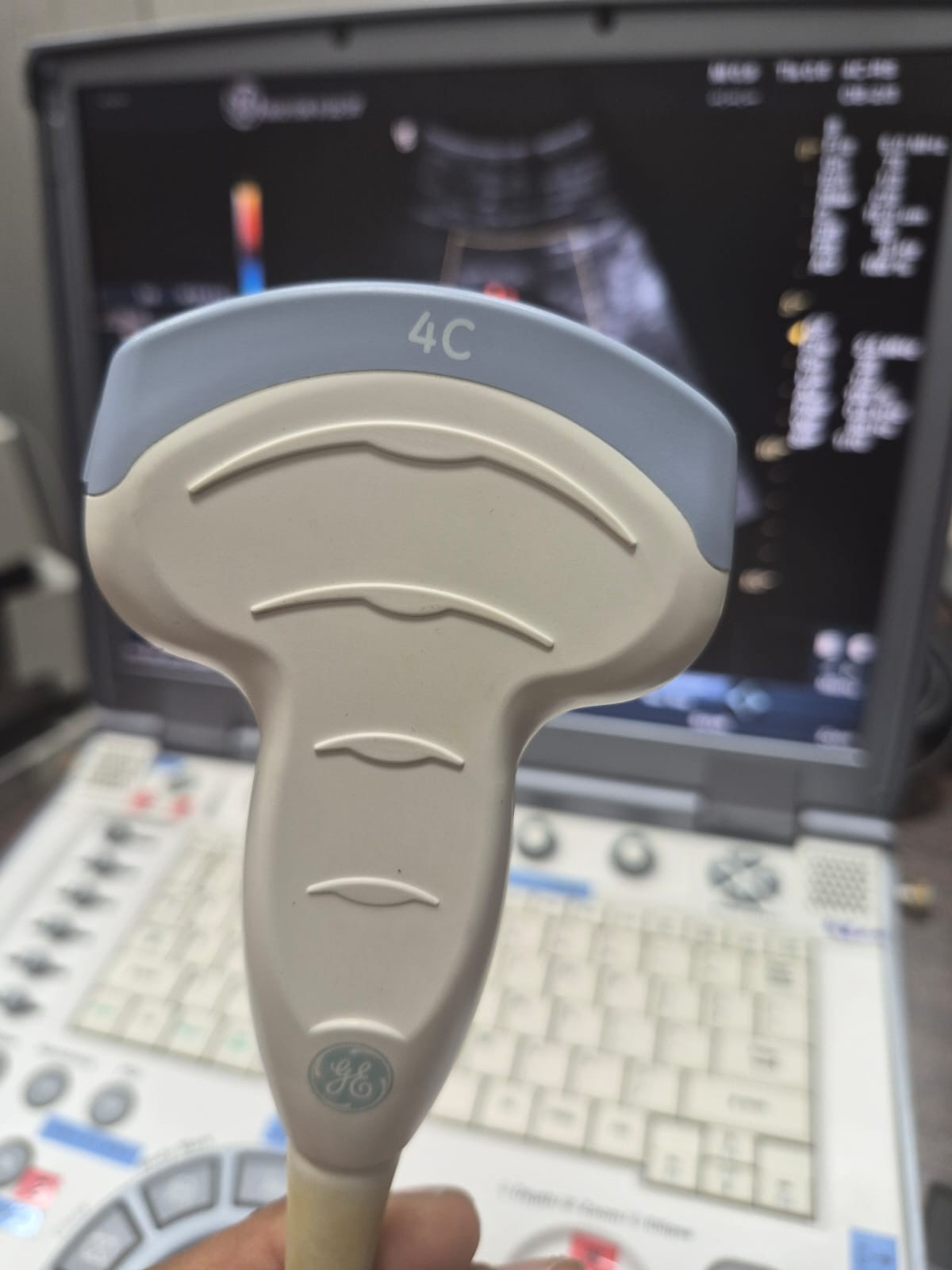 GE 4C-RS Convex Transducer with Minor Shadow