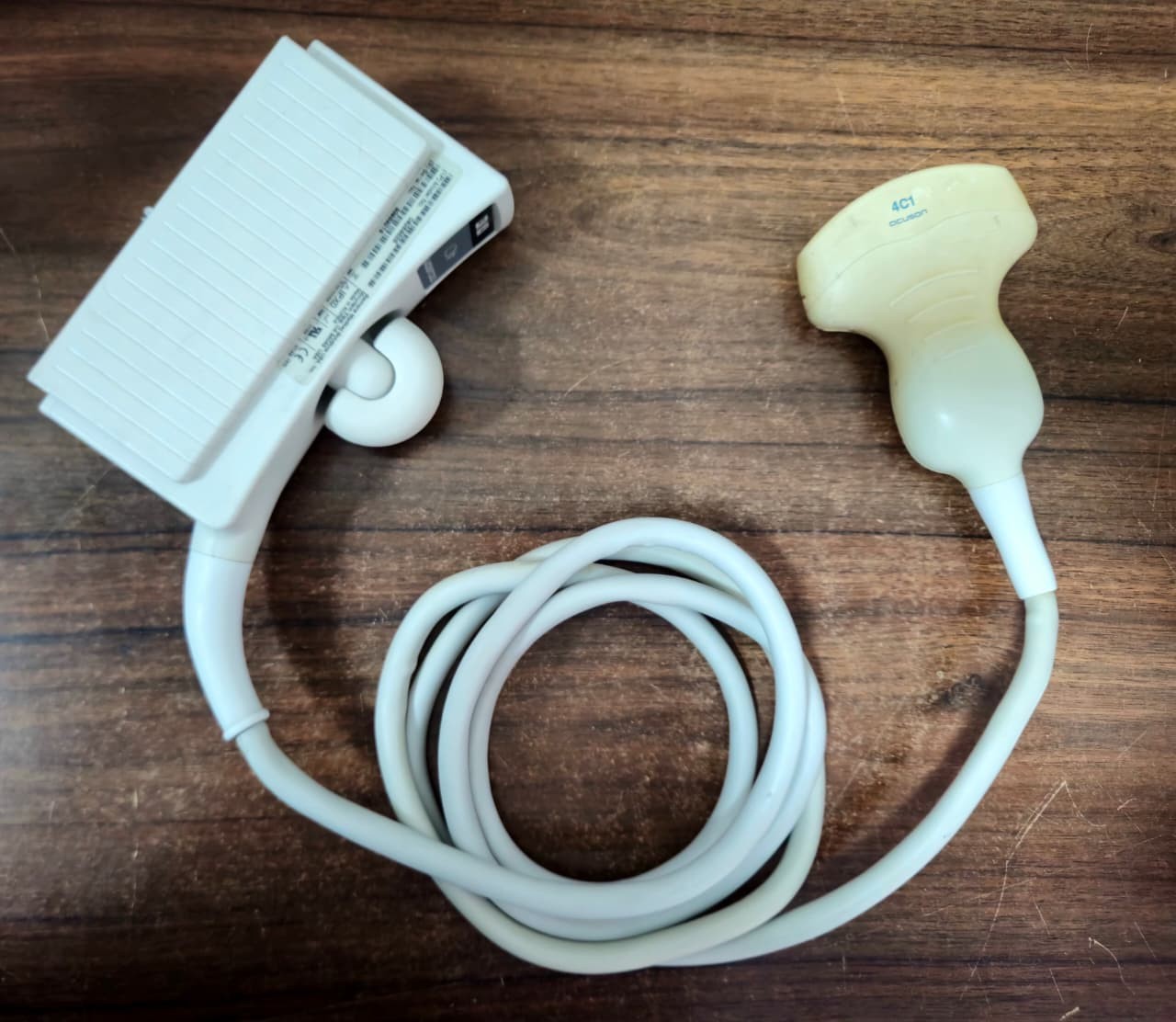 Siemens Acuson 4C1 Convex Ultrasound Probe P/N 08258525