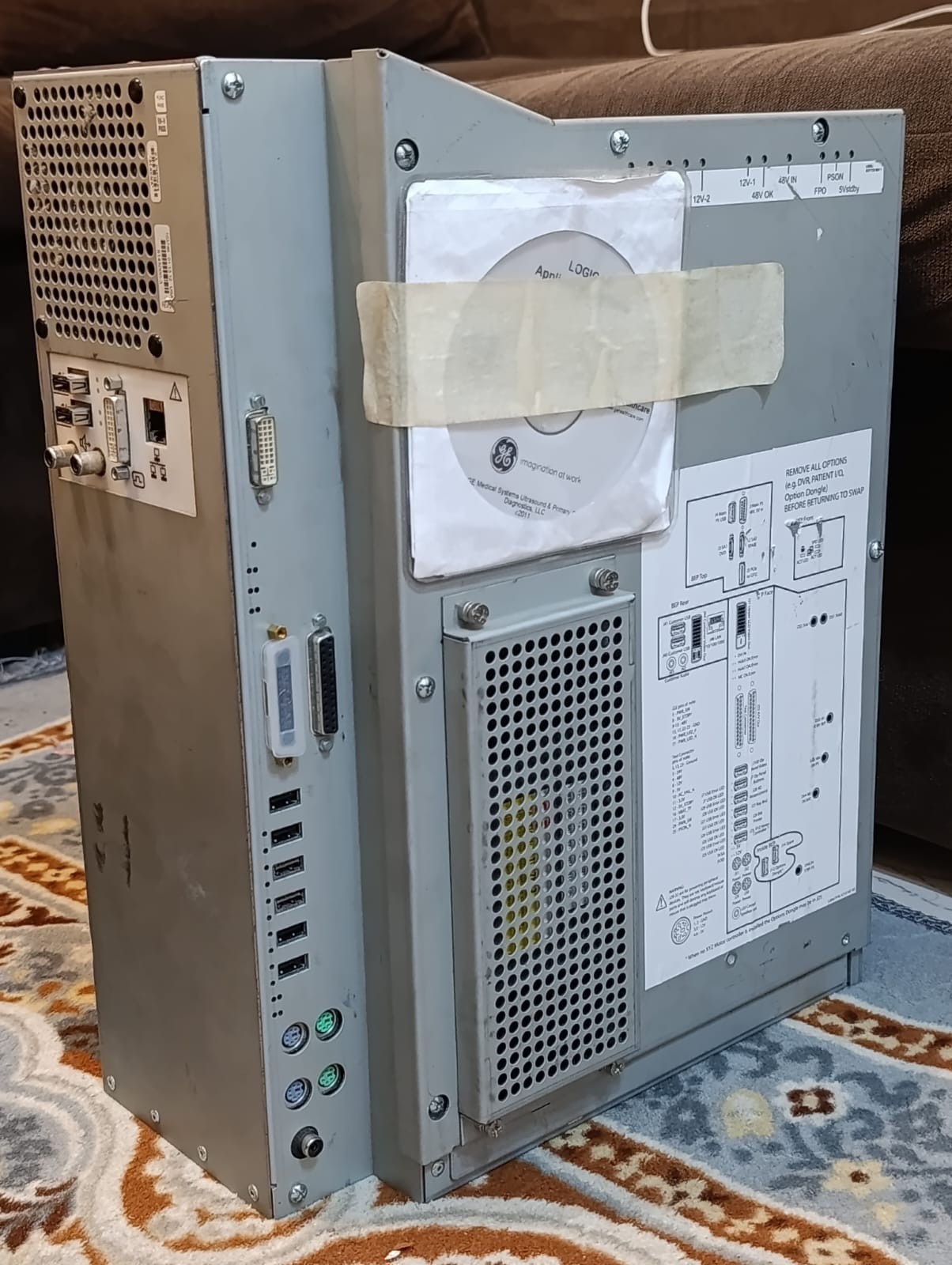 GE LOGIQ E9 BEP P/N 5145000-3 TESTED