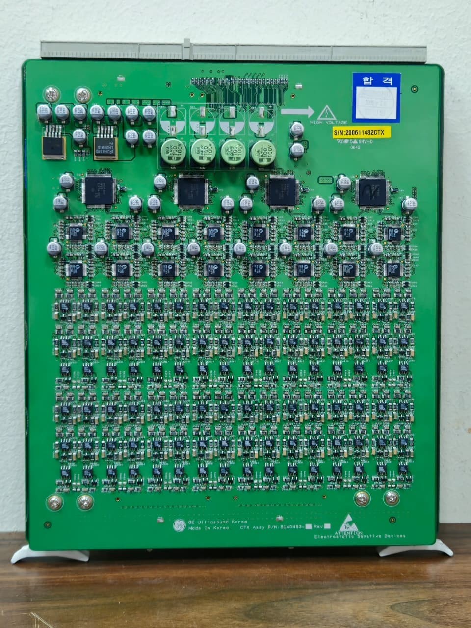 GE LOGIQ P5 CL1TRX Assy Board P/N 5140492 FRU 5144578 CTX Assy 5140493