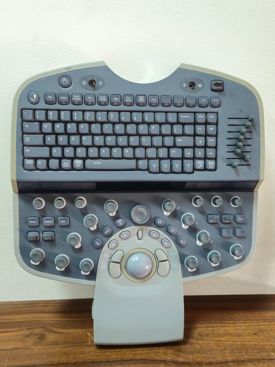 Siemens Acuson S2000 Ultrasound Control Panel Keyboard Assembly 10441347