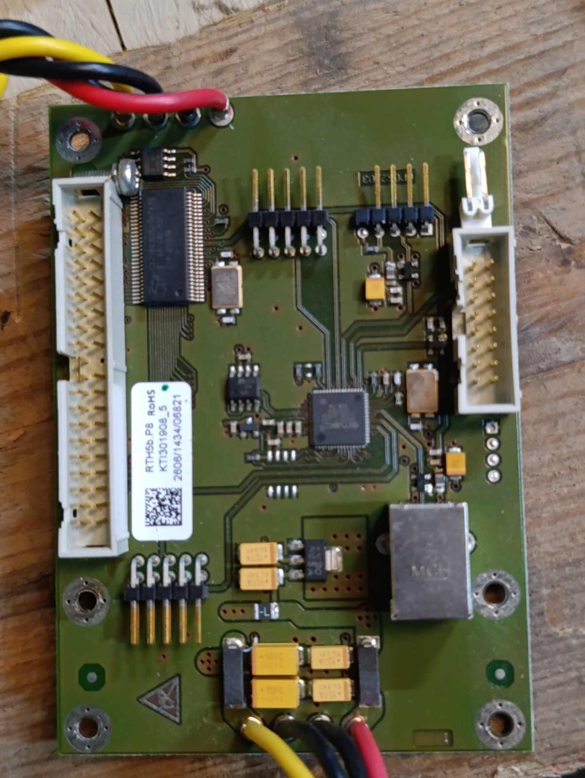 GE VOLUSON E8 E6 RTH BOARD ASSEMBLY; RTH5b.P8 KTI301908_4