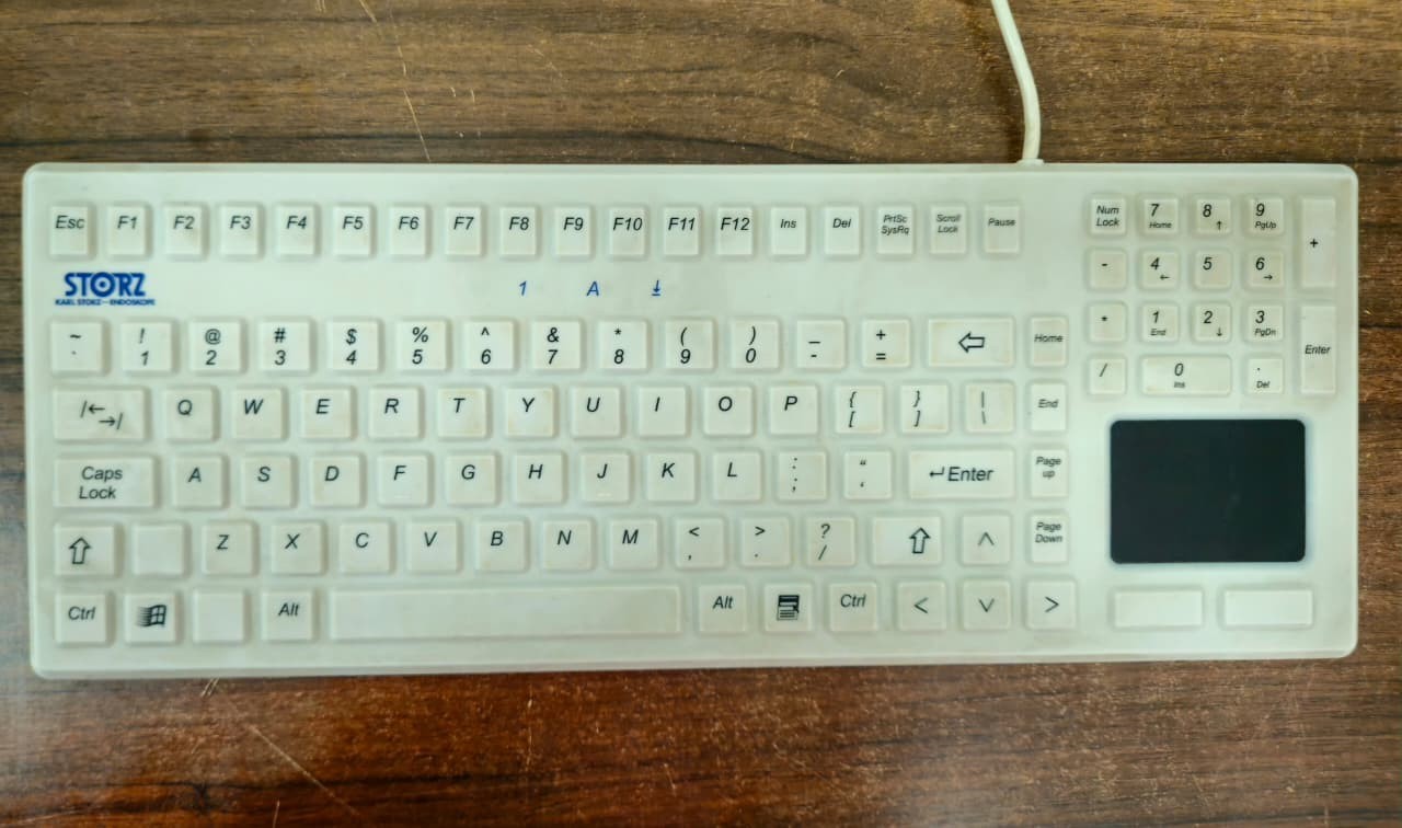 Karl Storz 20040240US Medical USB Keyboard with Touchpad
