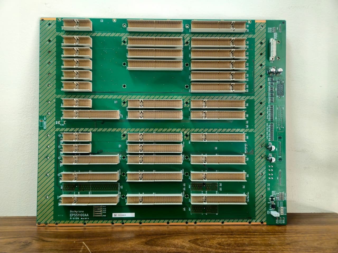 Aloka Hitachi Prosound Alpha 7 Ultrasound Backplane Board EP551100AA A-Side