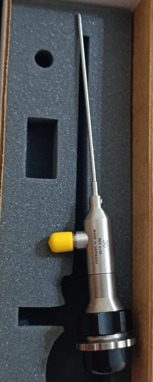 Smith & Nephew NEEDLESCOPE 2.7MM 30 DEG, 25MM FOCAL LENGTH 4130F S/N HG976751