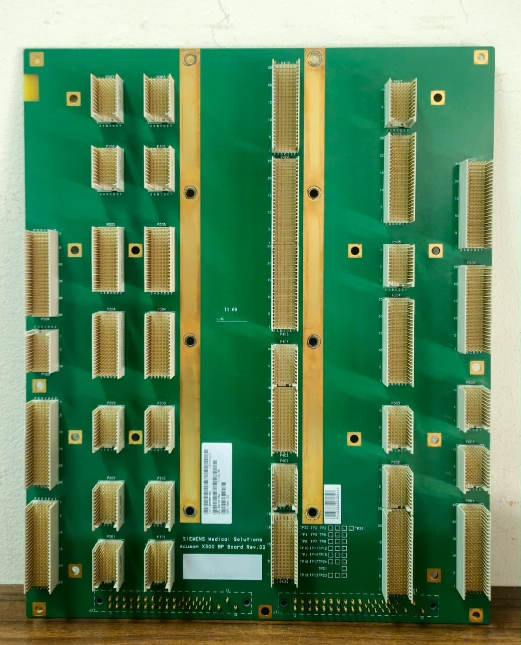 Siemens ACUSON X300 BP Backplane Board ASSY 10131805 Rev.05 Tested Working