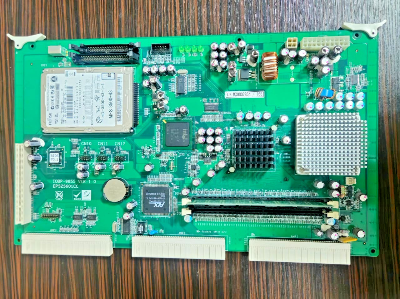Aloka ProSound SSD-3500 Plus Control Board IOBP-9855 EP525601CC Tested