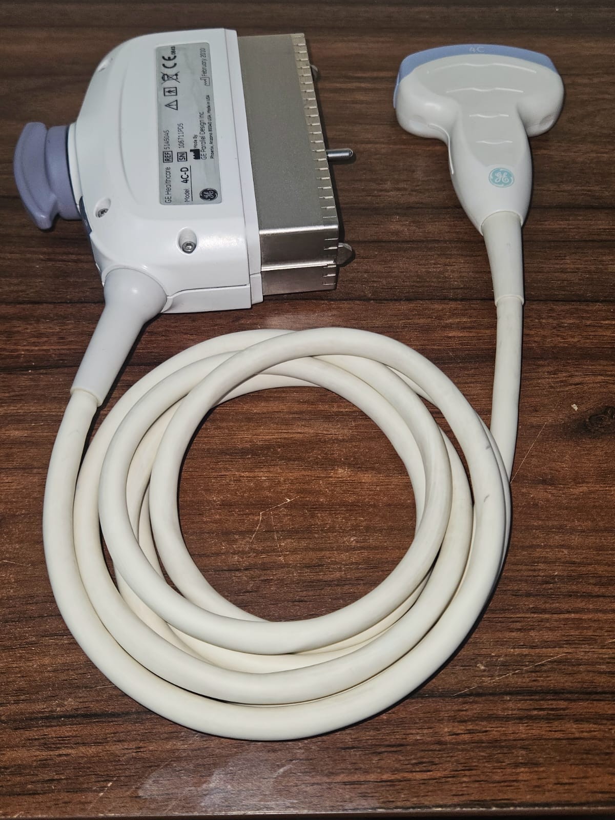 GE 4C-D Ultrasound Probe for Voluson E6 E8 E10, Logiq E9, Vivid E9