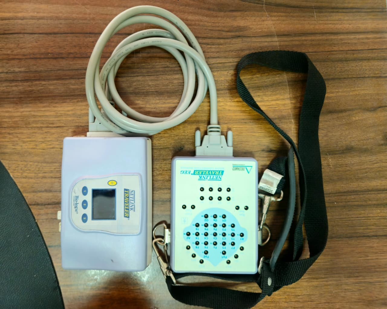Bio-logic Natus Netlink Traveler EEG System 580-T2ASM2 580-DMQEEG Tested Working